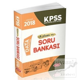 2018 KPSS Genel Yetenek Genel Kültür A Plus Soru Bankası Kolektif