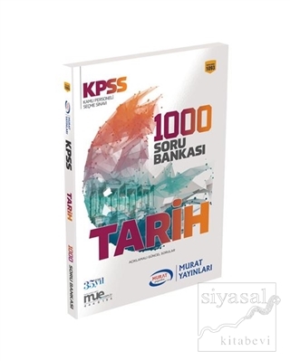 2018 KPSS Tarih 1000 Soru Bankası Kolektif