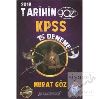 2018 KPSS Tarihin Gözü 15 Deneme Murat Göz