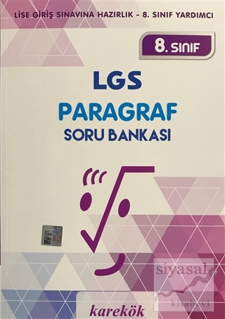 2018 LGS 8. Sınıf Paragraf Soru Bankası Kolektif