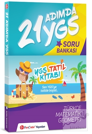 2018 YGS 21 Adımda Türkçe Matematik Geometri Soru Bankası Kolektif