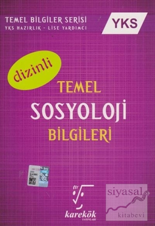 2018 YKS Temel Sosyoloji Bilgileri Dizinli Ahmet Sezgin