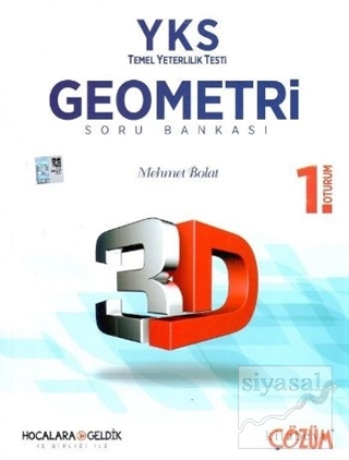 2018 YKS - TYT 1. Oturum 3D Geometri Soru Bankası Mehmet Bolat