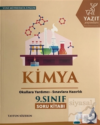 2019 9. Sınıf Kimya Soru Kitabı Tayfun Sözeren