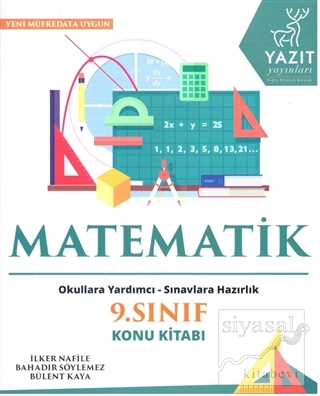 2019 9. Sınıf Matematik Konu Kitabı İlker Nafile