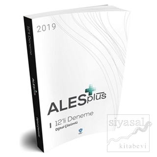 2019 Ales Plus 12'li Deneme Dijital Çözümlü Volkan Şampiyon