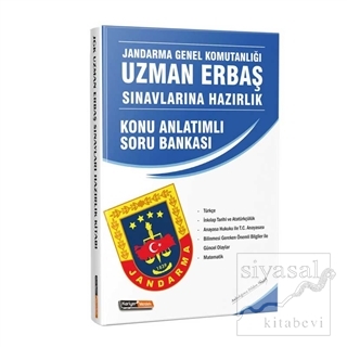 2019 Jandarma Genel Komutanlığı Uzman Erbaş Sınavlarına Hazırlık Kitab