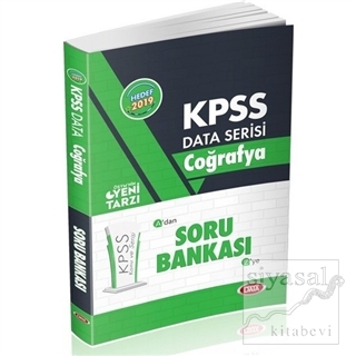2019 KPSS Coğrafya Soru Bankası Kolektif