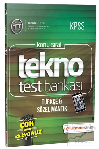 2019 KPSS Konu Sıralı Tekno Test Bankası - Türkçe ve Sözel Mantık Kole