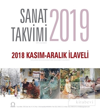 2019 Sanat Duvar Takvimi - 2018 Kasım-Aralık İlaveli Kolektif