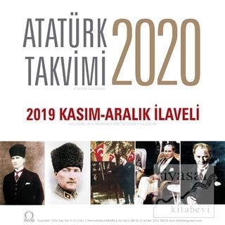 2020 Atatürk Duvar Takvimi - 2019 Kasım - Aralık İlaveli Kolektif