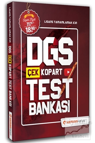 2020 DGS Çek Kopart Test Bankası Kolektif