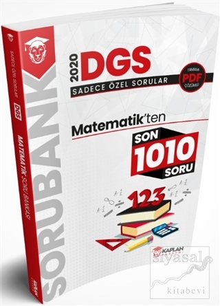 2020 DGS Matematik'ten Sadece Özel Sorular Tamamı PDF Çözümlü Son 1010