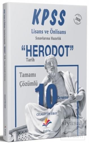 2020 KPSS ''Herodot'' Tamamı Çözümlü 10 Tarih Deneme (Lisans - Önlisan