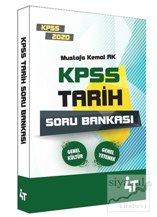 2020 KPSS Tarih Soru Bankası Mustafa Kemal Ak