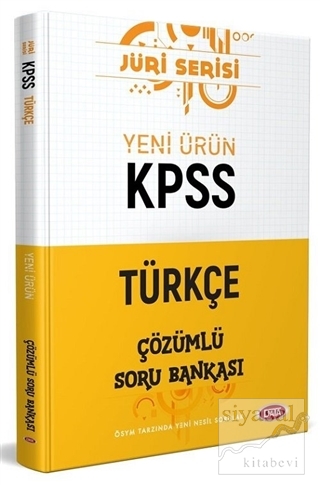 2020 KPSS Türkçe Çözümlü Soru Bankası (Jüri Serisi) Kolektif