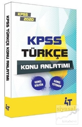 2020 KPSS Türkçe Konu Anlatımı Kolektif