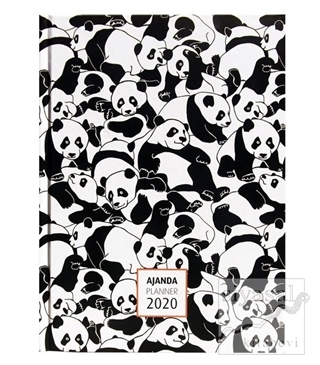 2020 Silly Pandas Haftalık Ajanda (3065)