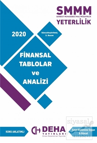 2020 SMMM Yeterlilik Konu Anlatımlı Finansal Tablolar ve Analizi Kolek