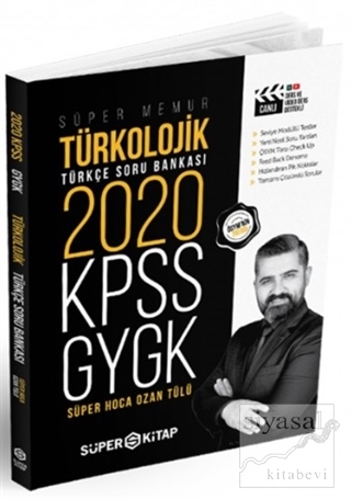2020 Süper Memur KPSS - GYGK Türkolojik Türkçe Soru Bankası Ozan Tülü