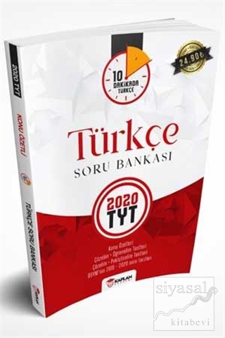2020 TYT Konu Özetli Türkçe Soru Bankası Kolektif