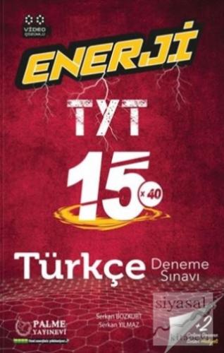 2021 Enerji TYT 15x40 Türkçe Deneme Sınavı Serkan Bozkurt
