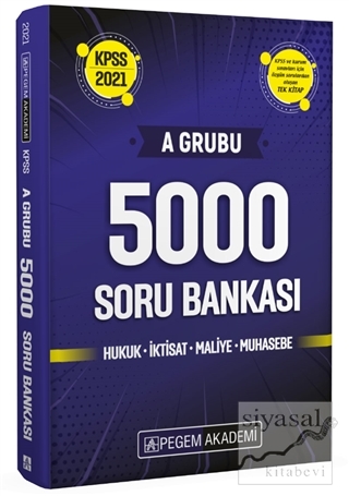 2021 KPSS A Grubu 5000 Soru Bankası Kolektif