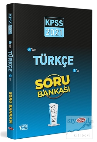 2021 KPSS A'dan Z'ye Türkçe Soru Bankası Kolektif