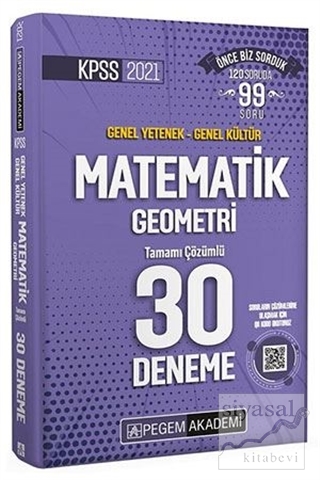 2021 KPSS Matematik Geometri 30 Deneme Kolektif