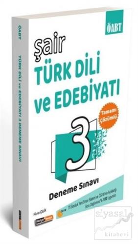 2021 ÖABT Şair Türk Dili ve Edebiyatı Çözümlü 3 Deneme Sınavı Fikret Ç