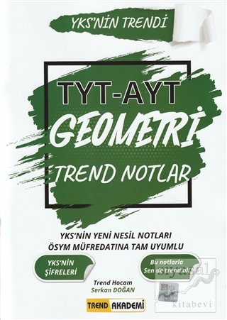 2021 TYT-AYT Geometri Trend Notlar Serkan Doğan