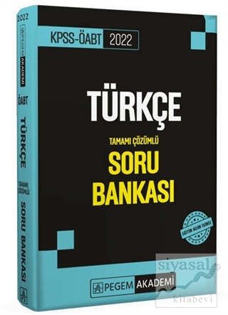 2022 KPSS ÖABT Türkçe Tamamı Çözümlü Soru Bankası (İadesiz) Kolektif