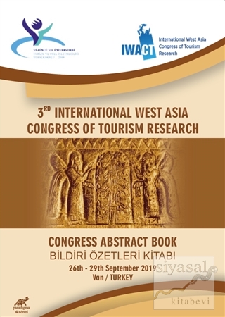 3rd International West Asia Congress Of Tourism Research Sedat Şahin