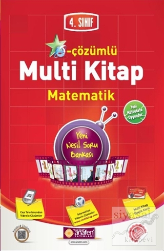 4. Sınıf E-Çözümlü Multi Kitap Matematik Kolektif