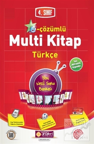 4. Sınıf E-Çözümlü Multi Kitap Türkçe Kolektif