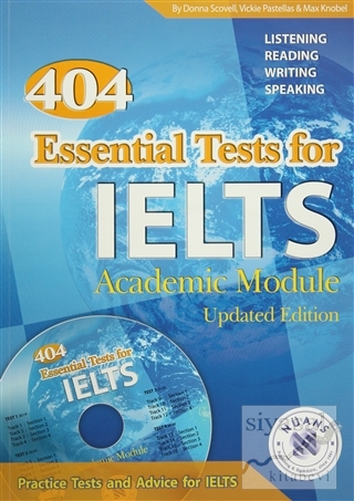 404 Essential Tests for IELTS - Academic Module with MP3 Audio CD Donn