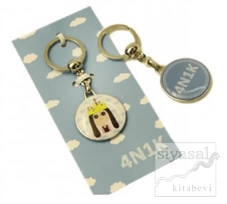 4N1K Tekli Anahtarlık