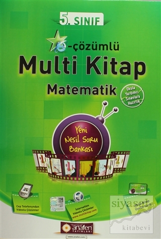 5. Sınıf e-Çözümlü Multi Kitap Matematik - Soru Bankası Kolektif