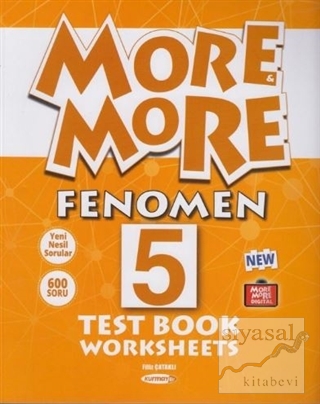 5.Sınıf More and More Fenomen Test Book Worksheets 2020 Filiz Çataklı