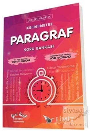6. 7. ve 8. Sınıflar İçin Kronometre Paragraf Soru Bankası Kolektif
