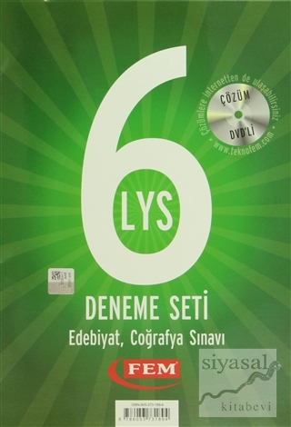 6 LYS Deneme Seti Edebiyat, Coğrafya Sınavı Kolektif