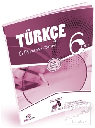 6. Sınıf Türkçe 6 Video Çözümlü Optikli Deneme Sınavı Kolektif