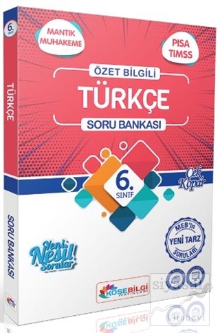 6.Sınıf Türkçe Özet Bilgili Soru Bankası Kolektif