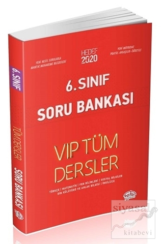 6. Sınıf VIP Tüm Dersler Soru Bankası Kolektif