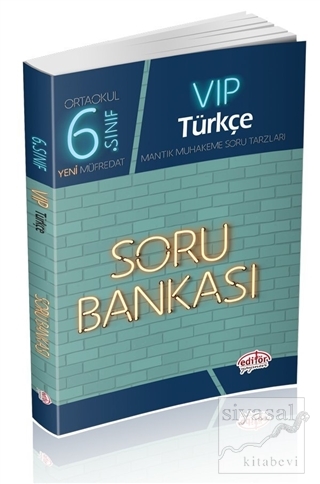 6. Sınıf VIP Türkçe Soru Bankası Kolektif