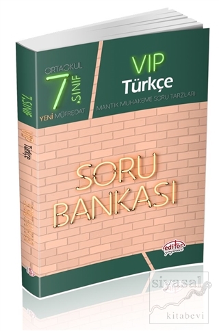 7. Sınıf VIP Türkçe Soru Bankası Kolektif