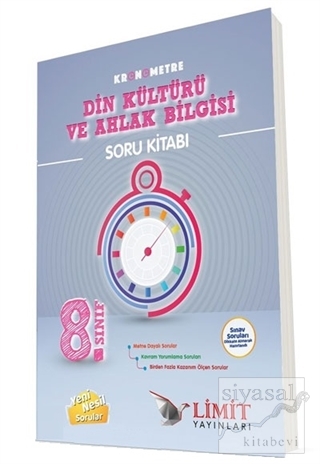 8. Sınıf Kronometre Din Kültürü ve Ahlak Bilgisi Soru Bankası Kolektif