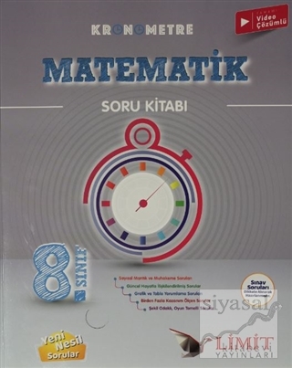 8. Sınıf Kronometre Matematik Soru Kitabı Kolektif