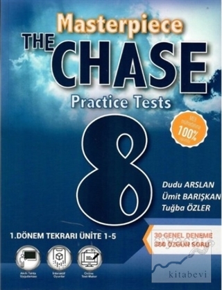 8.Sınıf LGS 1.Dönem Masterpiece The Chase Practice Tests 30 Genel Dene