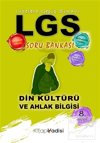 8. Sınıf LGS Din Kültürü ve Ahlak Bilgisi Soru Bankası Hüseyin Toker